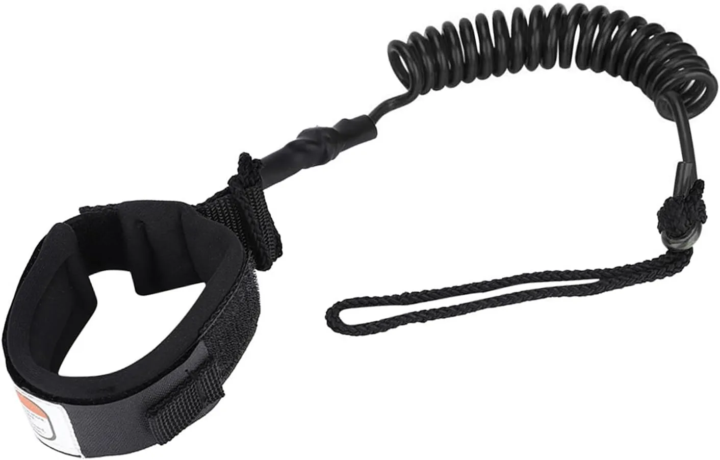 Ymiko Paddle Board Accessories, Leash Premium Stand Up Paddle Board Leg Rope Surf Leash Stand Up 5mm Coiled Spring Leg Foot Rope Snowboard Surfing Paddleboard